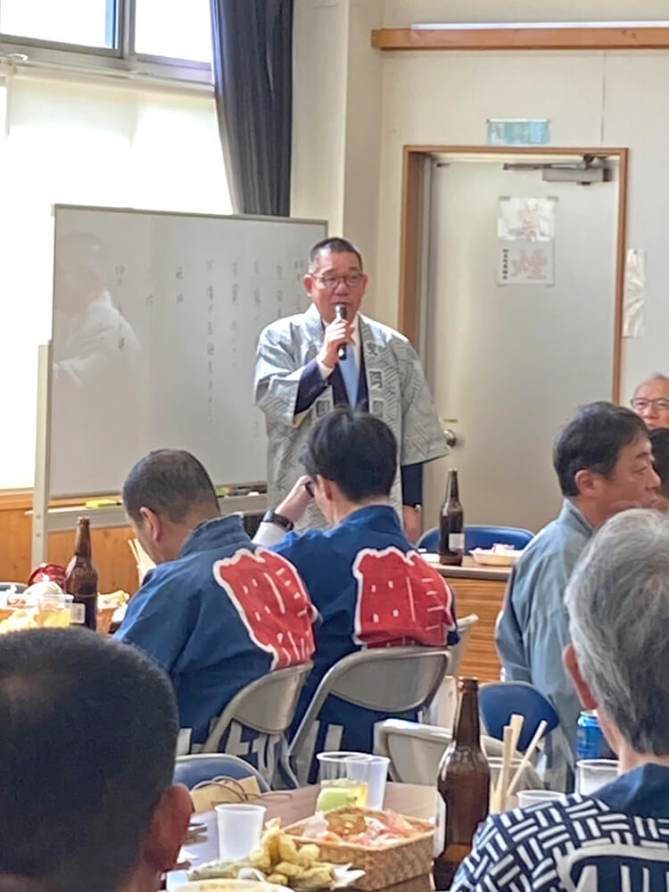 浜松まつり2025曳馬地区会所開きの様子02