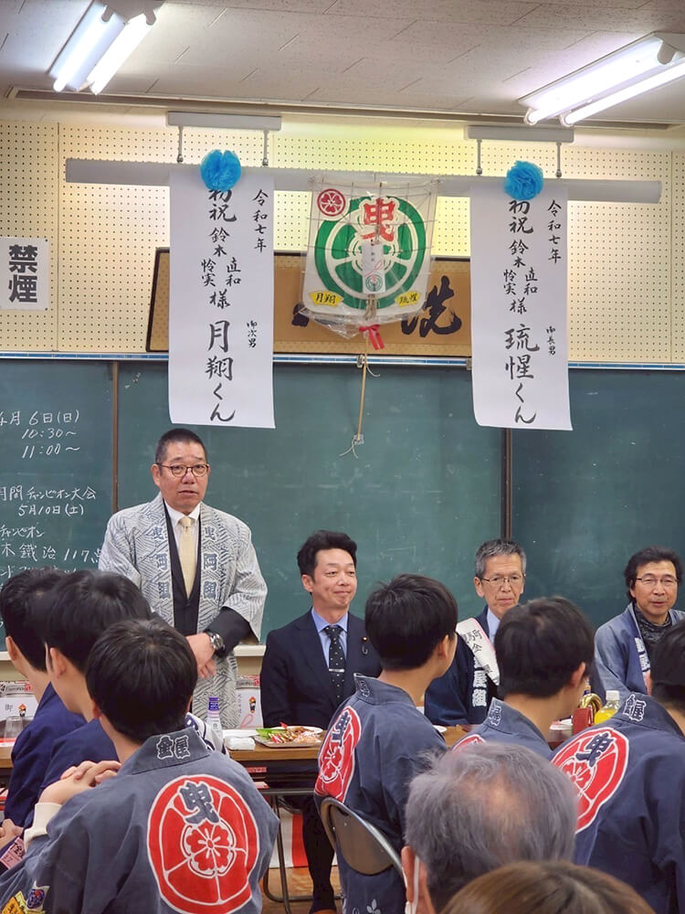 浜松まつり2025曳馬地区会所開きの様子13