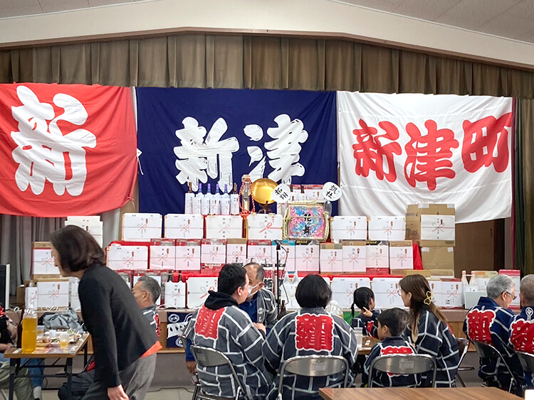 浜松まつり2025曳馬地区会所開きの様子20